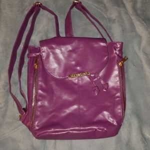 NWOT faux leather backpack